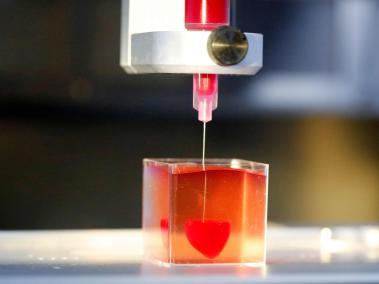 El primer corazón impreso en 3D fue creado por investigadores en Israel.