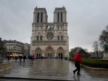 La Catedral de Notre Dame, uno de los más emblemáticos monumentos de París.