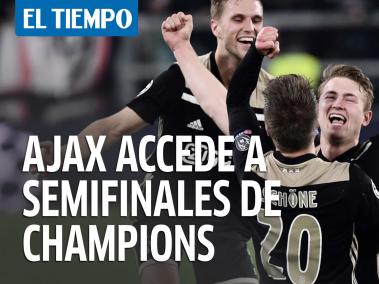Ajax accede a semifinales de Champions después de 22 años