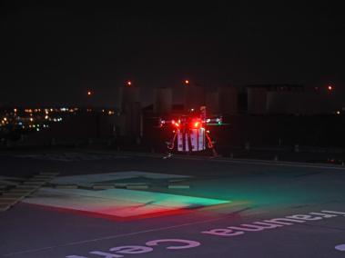 La aeronave no tripulada hizo un recorrido de 4,5 kilómetros y aterrizó sobre el techo del Hospital Universitario de Maryland
