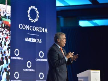 El Presidente Iván Duque asistió al foro Concordia 2019