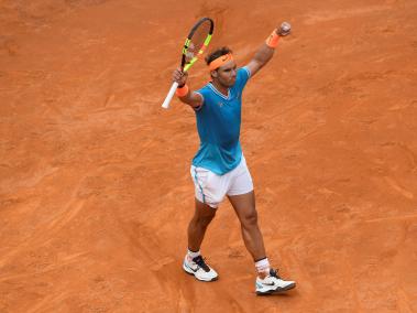 Rafael Nadal jugará la final del Masters 1000 de Roma.