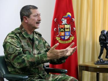 El general Nicacio Martínez fue designado en diciembre del 2018 como comandante del Ejército Nacional.