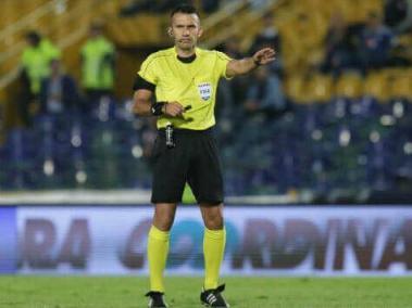 Carlos Betancur será el árbitro para el partido entre Atlético Nacional y Junior.