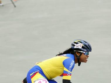 Geiny Pájaro, patinadora colombiano.