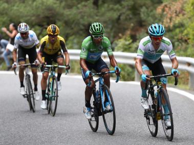 López, Valverde, Roglic y Nairo, los protagonistas de la Vuelta a España.