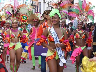 Desfile de Rio de Gente en Mompox