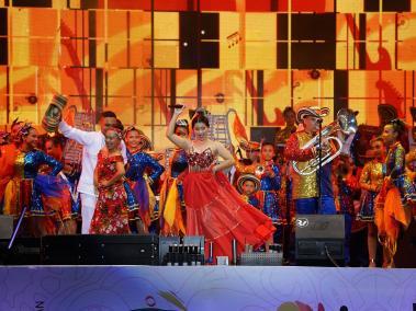 En la foto, la Banda de Baranoa de Barranquilla en la octava edición del festival.
