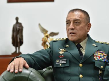 El general Luis Navarro asumió como comandante de las FF. MM. en diciembre.