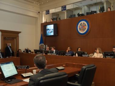 Los países miembros de la Organización de Estados Americanos (OEA) se reunieron en Washington el 11 de septiembre para tratar la crisis venezolana.