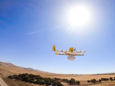 Este jueves se anunció la alianza de tres compañías estadounidenses para empezar la entrega de productos a través de drones.