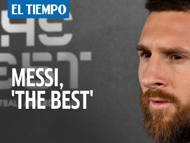 Messi se consagra con el premio 'The Best' al mejor jugador de la FIFA