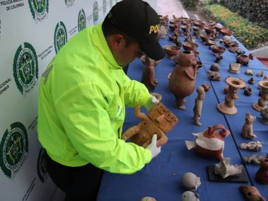 Estos objetos fueron hallados en Bogotá y Cundinamarca.