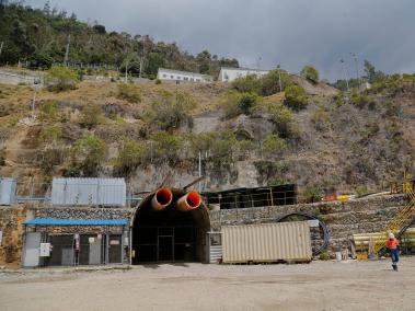 Este es el túnel Emboque, de 150 metros de profundidad, por donde se ingresaría para extraer minerales. Minesa haría otro túnel similar