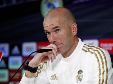 Zinedine Zidane, técnico francés.
