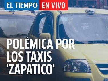 En blanco y negro, la polémica sobre los taxis 'zapatico'