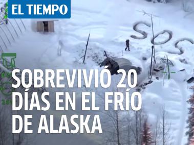 El joven que sobrevivió 20 días en el frío glacial de Alaska