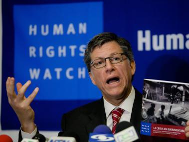 José Miguel Vivanco, director para las Américas de Human Rights Watch (HRW).