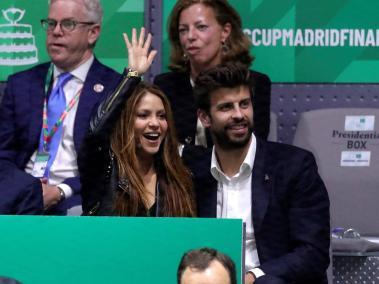 Shakira y su esposo, el futbolista Gerard Piqué.