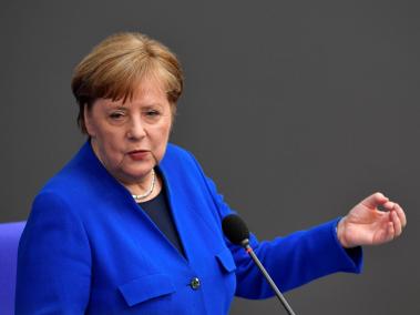 Canciller alemana, Angela Merkel.