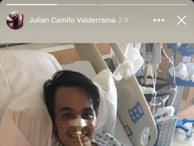 Rodrigo Valderrama, entre los primeros recuperados de coronavirus tras haber recibido "plasma convalenciente".