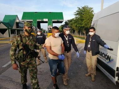 Expulsan de Colombia a militar venezolano Gerardo José Reyes.