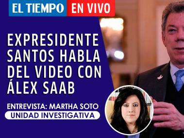 En entrevista con Martha Soto, el expresidente aclara los vínculos con el empresario barranquillero.