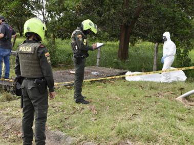 El cuerpo será trasladado a Medicina Legal de Bucaramanga.