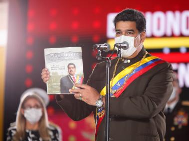 Nicolás Maduro durante un acto por los 83 años de la Guardia Nacional Bolivariana