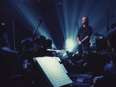 James Hetfield en un momento del concierto.