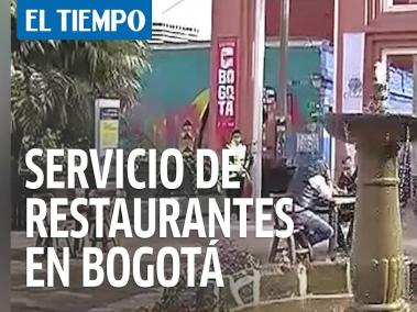 Hoy empieza a funcionar el servicio de restaurantes en Bogotá