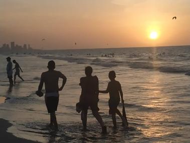 En La Boquilla está una de las playas piloto de Cartagena