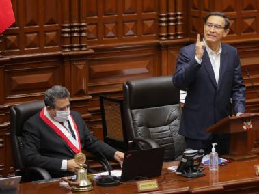 El presidente de Perú, Martín Vizcarra, fue sometido a un juicio político el 18 de septiembre de 2020 por "incapacidad moral".