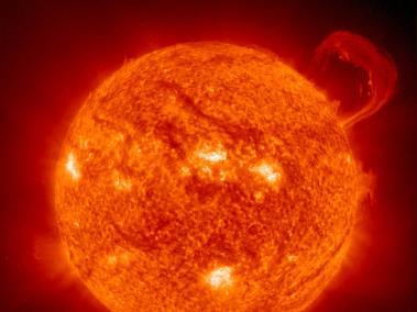 Imagen del sol captada por el observatorio Soho, de la Nasa.