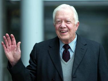El expresidente de Estados Unidos Jimmy Carter.
