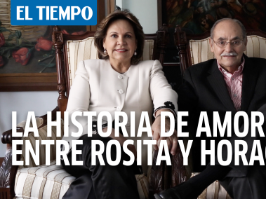 La historia de amor de Horacio Serpa y Rosita Moncada