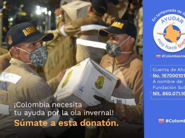 Donaton Fundación Solidaridad por Colombia