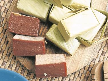 Bocadillo veleño, uno de los bocados dulces más populares del país.