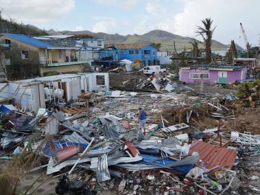 Así está Providencia a un mes del paso del huracán Iota.