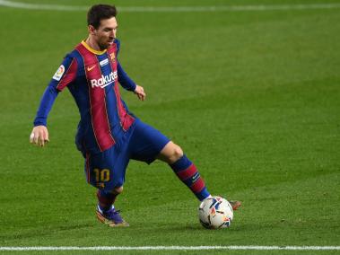 Lionel Messi, en acción.