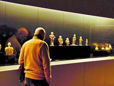 El Museo de América (Madrid, España) almacena el Tesoro Quimbaya, compuesto por 122 piezas de arte precolombino.