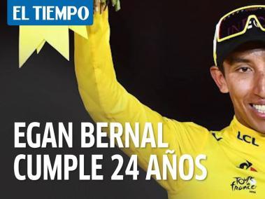 En un día como hoy, un 13 de enero, nació Egan Arley Bernal Gómez, el primer colombiano campeón del Tour de Francia.