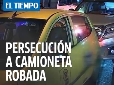 Taxista ayudó a recuperar camioneta robada de alta gama tras persecución y capturan a delincuentes