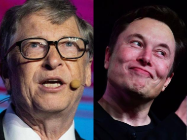 Bill Gates, fundador de Microsoft; Elon Musk, CEO de Tesla; y Mark Zuckerberg, Fundador de Facebook.