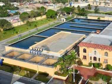 Planta de acueducto de Triple A en Barranquilla.
