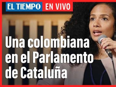 La primera afrolatina en el Parlamento de Cataluña
