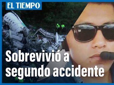 Sobreviviente de Chapecoense, se salva en otro grave accidente
