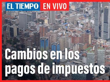 Anuncian cambios en los pagos de impuestos en Bogotá