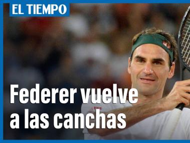 "El retiro nunca fue una opción", asegura Federer antes de volver a las canchas