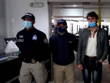 Julien Michael Jean Pierre Fevrier, capturado en Bogotá. Contra él hay un solicitud de extradición por agresión sexual.